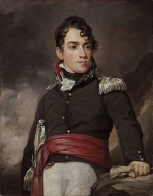 Portrait of Jean Terford David by Thomas Sully Oil Painting