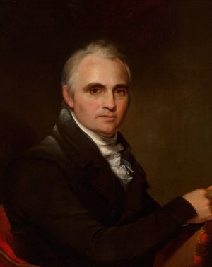 Portrait of Mr. Dwight by Thomas Sully Oil Painting