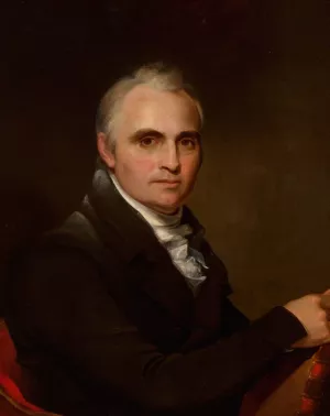 Portrait of Mr. Dwight by Thomas Sully Oil Painting