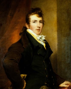 Portrait of Robert Erwin Gray by Thomas Sully Oil Painting