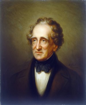 Rembrandt Peale by Thomas Sully Oil Painting
