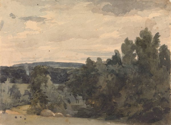 Ridge Road by Thomas Sully - Hand-Painted Oil Painting Reproduction