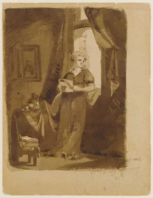 Sketchbook of Figure Studies painting by Thomas Sully