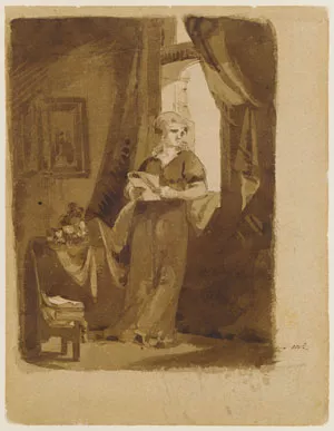 Sketchbook of Figure Studies Oil painting by Thomas Sully
