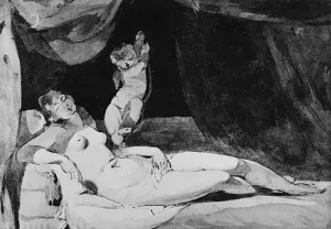 Sleeping Venus by Thomas Sully Oil Painting