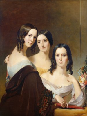 The Coleman Sisters by Thomas Sully Oil Painting