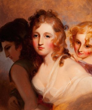 The Hours by Thomas Sully Oil Painting