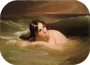 The Neread Doto by Thomas Sully Oil Painting