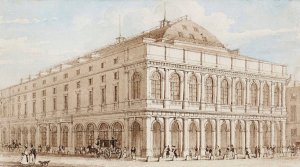 Nouveau Theatre Feydeau, salle Ventadour by Thomas Talbot Bury Oil Painting