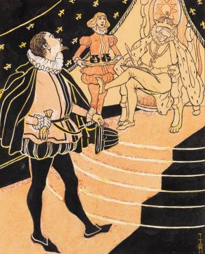 Marquis Posa - Sire, geben Sie Ihren Gedanken nicht zuviel Freiheit by Thomas Theodor Heine Oil Painting