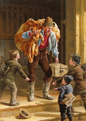 Shine! by Thomas Waterman Wood Oil Painting