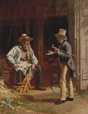 When We Were Boys Together by Thomas Waterman Wood Oil Painting