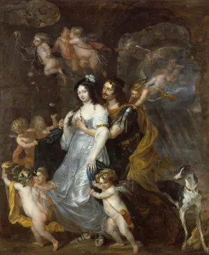 Dido and Aeneas in the Cave by Thomas Willeboirts Bosschaert Oil Painting