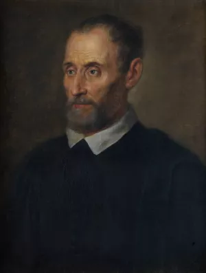 Portret van Godefridus Wendelinus by Thomas Willeboirts Bosschaert Oil Painting