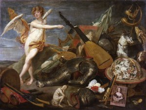 Triumph of Love and Beauty by Thomas Willeboirts Oil Painting