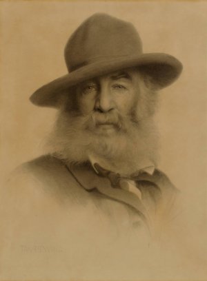 Walt Whitman by Thomas Wilmer Dewing Oil Painting