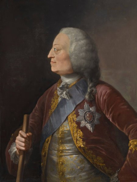 Main Product Photo of Portrait Of George II Painting by Thomas Worlidge