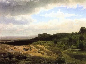 From the Hartz Mountains by Thomas Worthington Whittredge Oil Painting