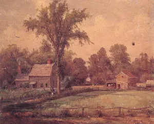 June Paradise Valley Oil painting by Thomas Worthington Whittredge