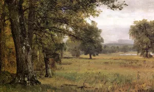 Landscape in the Catskills by Thomas Worthington Whittredge - Oil Painting Reproduction