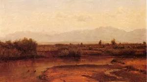 On The Cache la Poudre River, Colorado painting by Thomas Worthington Whittredge