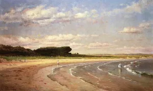 Second Beach by Thomas Worthington Whittredge - Oil Painting Reproduction