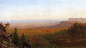 Shawangunk Vista by Thomas Worthington Whittredge - Oil Painting Reproduction