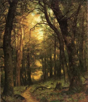 The Old Hunting Ground painting by Thomas Worthington Whittredge