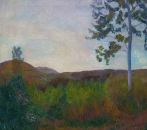From Gausdal by Thorvald Erichsen Oil Painting