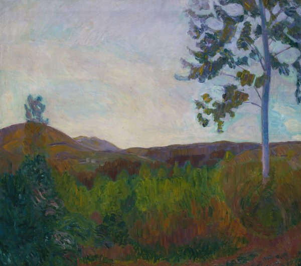 From Gausdal  by Thorvald Erichsen - Hand-Painted Oil Painting Reproduction