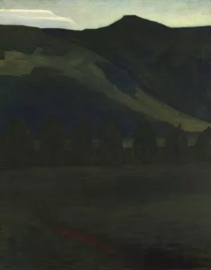 From Klones in Vaga, Gudbrandsdalen by Thorvald Erichsen Oil Painting