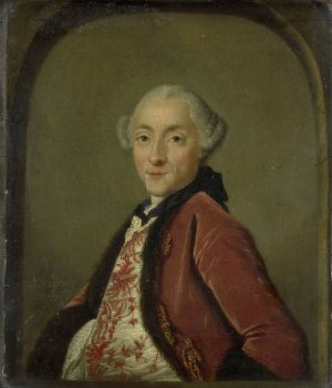Portrait of Pieter Nicolaas Rendorp, Amsterdam Brewer by Tibout Regters Oil Painting