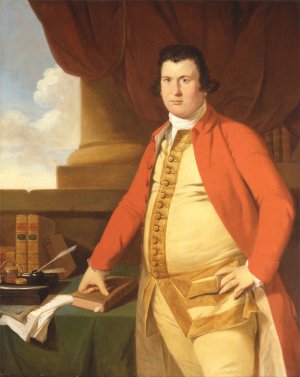 An Unknown Man by Tilly Kettle Oil Painting
