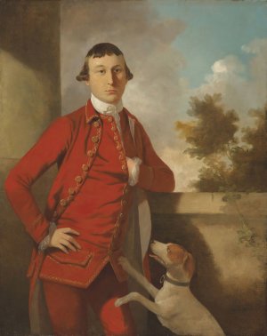 Portrait of a gentleman, a member of the Oman family by Tilly Kettle Oil Painting