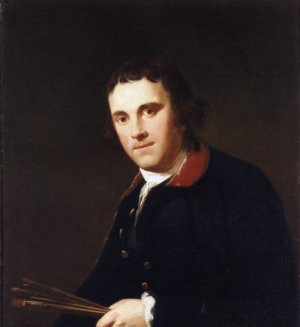 Self Portrait by Tilly Kettle Oil Painting