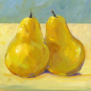 A Pair of Pears by Tim O'Toole Oil Painting