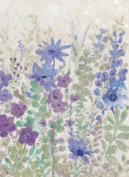 A Splash of Flowers II by Tim O'Toole - Hand-Painted Oil Painting Reproduction