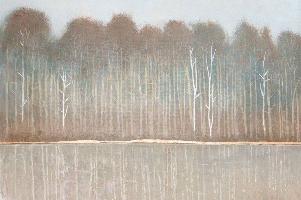 Along the River Bank I by Tim O'Toole - Hand-Painted Oil Painting Reproduction