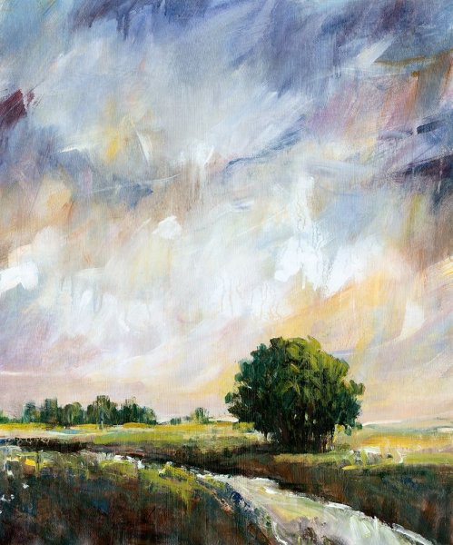Main Product Photo of Amber Glow II Painting by Tim O'Toole