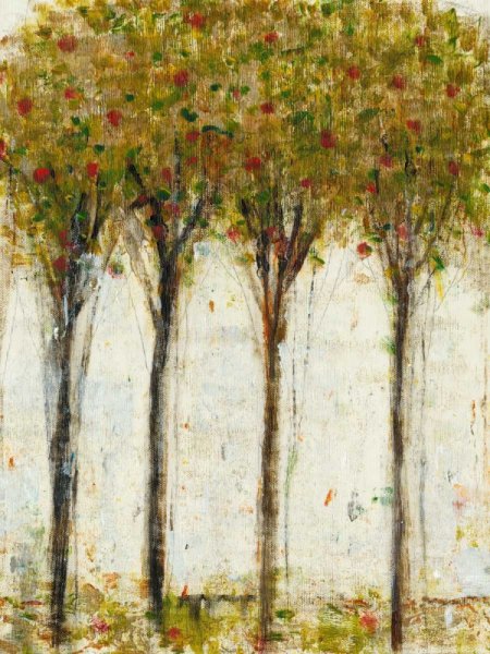 Main Product Photo of Apple Orchard I Painting by Tim O'Toole