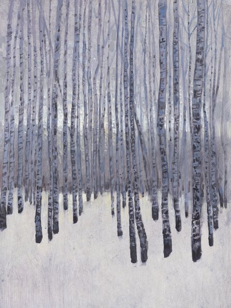 Main Product Photo of Bare Trees in Winter I Painting by Tim O'Toole