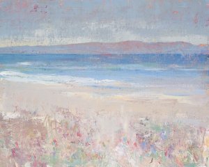 Beach Textures I Oil painting by Tim O'Toole