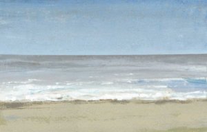 Beach Walking Day II Oil painting by Tim O'Toole