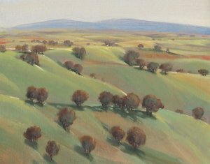 Beyond the Hills II by Tim O'Toole Oil Painting