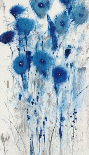 Blue Impressions II by Tim O'Toole Oil Painting