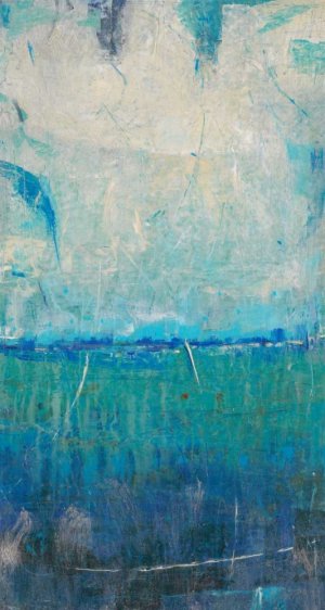 Blue Movement I Oil painting by Tim O'Toole