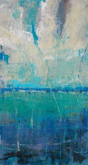 Blue Movement II by Tim O'Toole Oil Painting