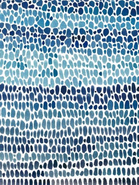 Blue Progression I by Tim O'Toole - Hand-Painted Oil Painting Reproduction