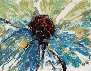 Blue Splash II by Tim O'Toole Oil Painting