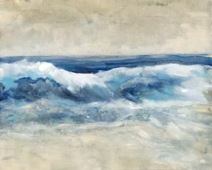 Breaking Shore Waves I by Tim O'Toole Oil Painting